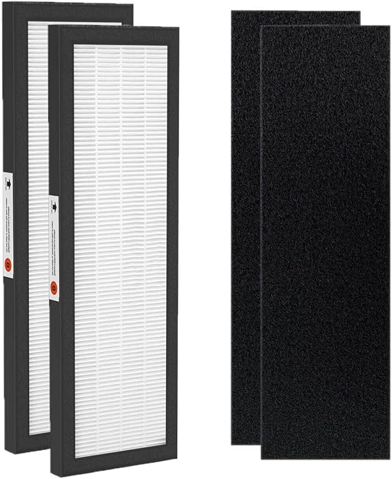 FLT4825 True Filter B Replacement with Activated Carbon Pre-Filters Compatible with Guardian Air Purifier AC4825 AC4300 AC4800 AC4900 AC4850
