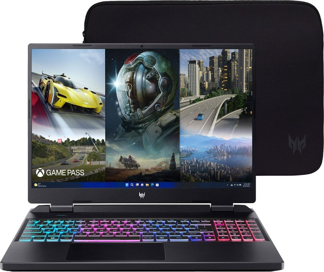 acer Predator Helios Neo 16 165Hz WUXGA IPS Gaming Laptop | Intel i7-13700HX 16-Core | NVIDIA GeForce RTX 4050 6GB | 4-Zone RGB Backlit KB | Thunderbolt 4 | 16GB DDR5 512GB SSD | Win11 Pro