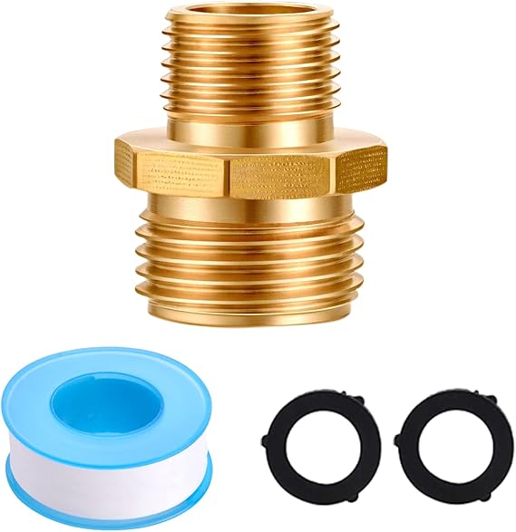Solid Brass Garden Hose Adapters | Bathroom Shower Hose Adapters
