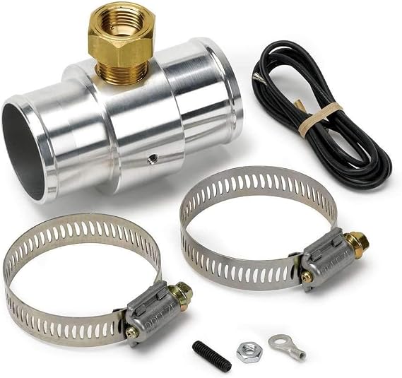 Auto Meter 2283 Radiator Hose Temperature Adapter, 3.000 in. x 1.880 in. x 1.880 in.
