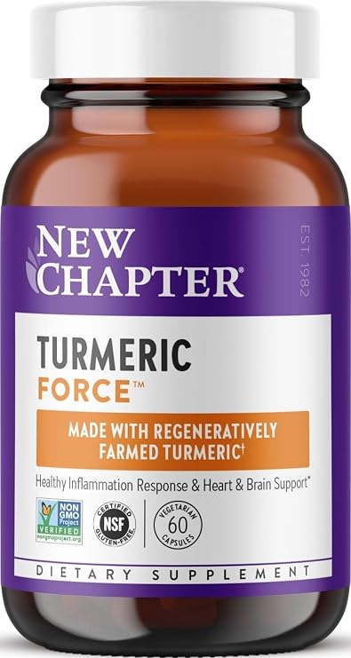 New Chapter One Daily Turmeric Supplement, 60 Count