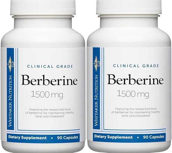 Dr. Whitaker Clinical Grade Berberine | 1,500mg Per Daily Serving | 180 Count