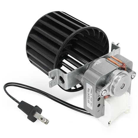 S97009796 Bathroom Fan Motor Blower Assembly Compatible with Broan NuTone Bulb Heaters 162-EGJKLM and 164-EGJK LM, Replaces Part Numbers 97009796, S97009758, 70 CFM 120V