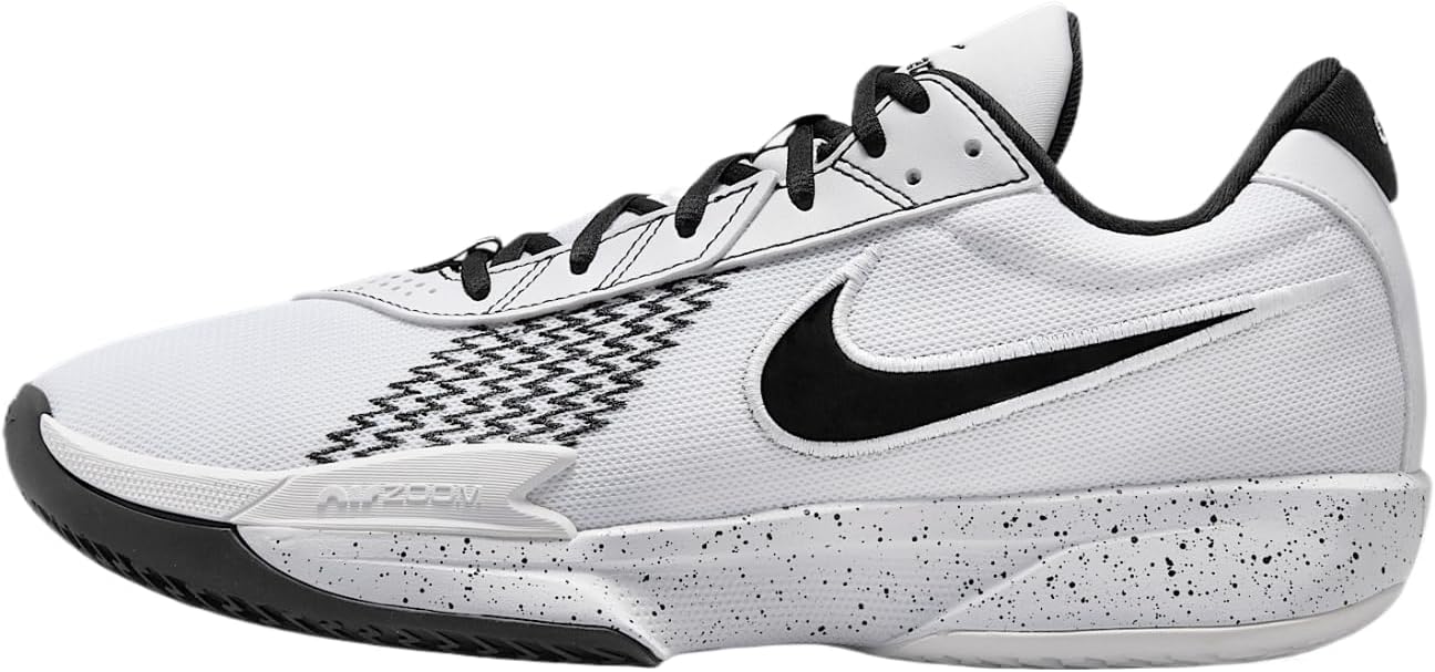 Nike G.T. Cut Academy Men's Basketball Shoes (FB2599-103, White/Black/Black)