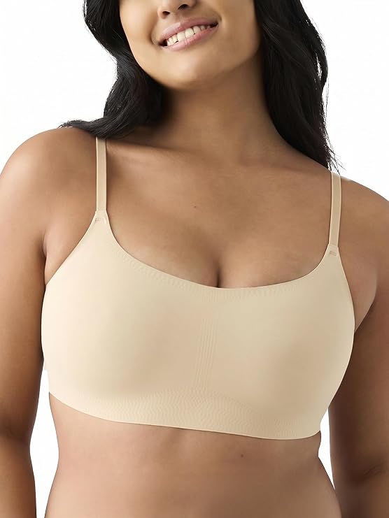 True & Co True Everybody Women's Adjustable Strap Scoop Neck Bra