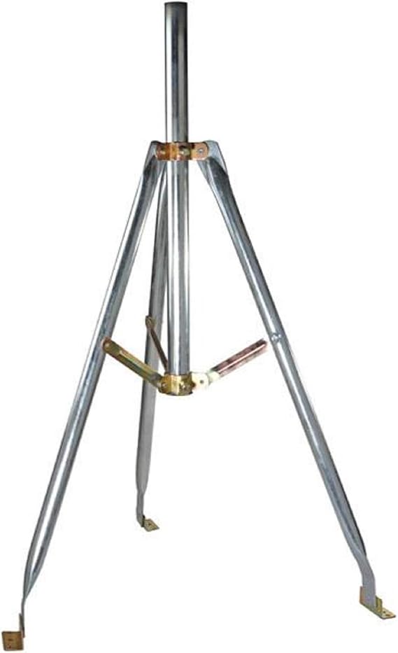 Satellite Tripod for Directv or Dish Network 2" & 1 5/8" OD Satellite Mount work on FTA as well
