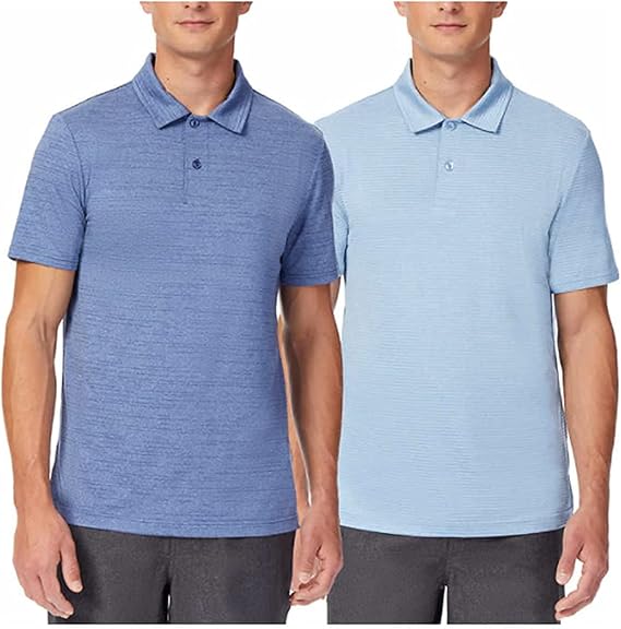 32 DEGREES Mens Polo, 2-Pack