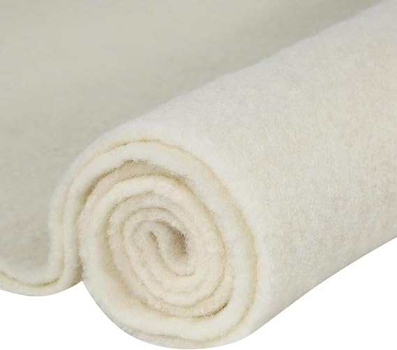 36" x 39" Wool Felt Fabric, 100% Merino Wool Felt