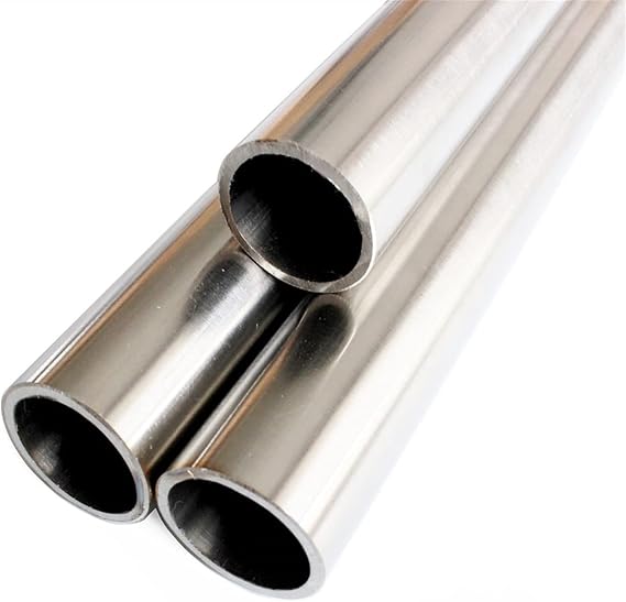 304 Stainless Steel Explosion-Proof Pipe, 300mm Outer Diameter 25mm ID 22mm 21mm 20mm 19mm 18mm 17mm 16mm 15mm DIY Industrial Pipe, 1pcs(ID-19mm)