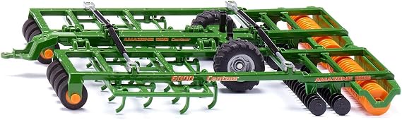 siku 2069 Amazone Centaur 1:32 Metal/Plastic Green Tractor Tillers Rotating Packer Rollers Folding Frame Faithful Paint Finish