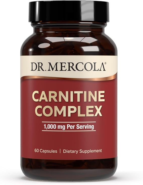 Dr. Mercola Carnitine Complex, 1000 mg, 60 Capsules (30 Servings)