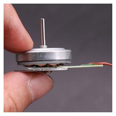 Small Electric Motor 22mm Ultra-thin Brushless Motor DC 6-7.2V 8750RPM Rare Earth Strong Magnet Outer Rotor Silent 3-phase 4-wire