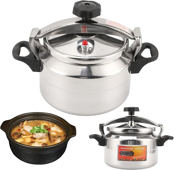 5L Pressure Cooker - Superior Aluminum Alloy Pressure Pot with Uniformly Distributed Pressure (4L)