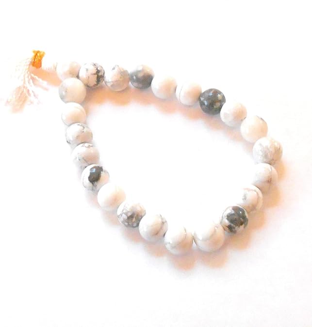 Howlite Mala Power Bracelet