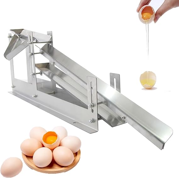 Manual Egg Separator Tool, Heavy Duty for Home and Commercial Use