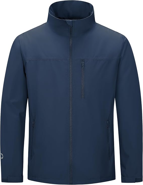Outdoor Ventures Men's Lightweight Softshell Jackets Waterproof Golf Jacket