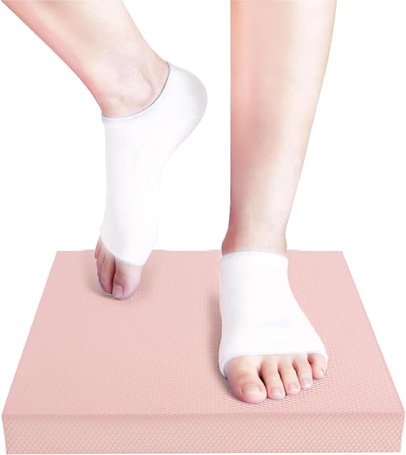 Exercise Balance Pad,Balance Foam Mat for Physical Therapy Equipment & Strength Stability Training, Slip Resistant Foam Mat for Yoga, Pilates, Meditation,Gardening knee pads