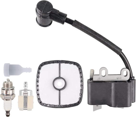 A411000141 A411000140 C9148 ZF274NEW Ignition Coil for Echo Trimmer HC160 HC180 HC200 SHC210 SRM210 SRM211 PE200 PE201 GT201 HC151 PPF210 PPF211 SRM225 TC210 EB212 GT225 ES210 GT200 HC150 PB200 PPF210