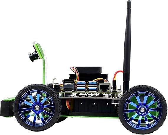 Waveshare JetRacer AI Kit, AI Racing Robot Powered By Jetson Nano, Includes Waveshare Jetson Nano Dev Kit 4GB (NOT Support Nano 2GB)