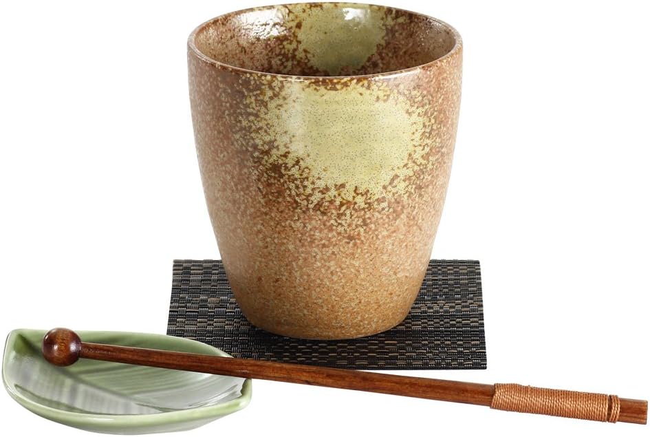 Yamashita Kogei 45015890 Igabuki Gift Set, 5.0 x 4.3 x 3.7 inches 12.6 x 11.1 x 9.5 cm, Lock Cup Set