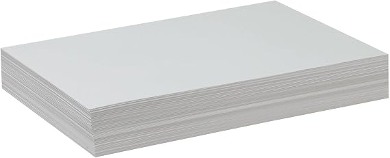 Pacon White Drawing Paper, 47 lb Text Weight, 12 x 18, Pure White, 500/Ream