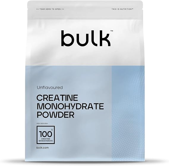 Bulk Creatine Monohydrate Powder, Pure Unflavoured, 1 kg
