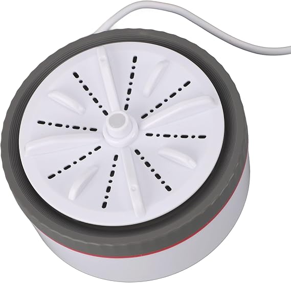 Portable Washing Machine, Sink Dishwasher Multifunction USB Powered Mini Dishwasher with Timed Adjustable Function for Towels, Baby Clothes, Fruits, Plates (Grey)