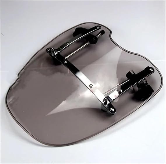 Motorcycle Windscreen For Kawasaki For Cruisers & Standards Models As VN For Vulcan 800 900 1500 1600 Classic Motorcycle Windscreen Windshield 1969 1970-2015 Motorbike Windshield (Color : Smoke)