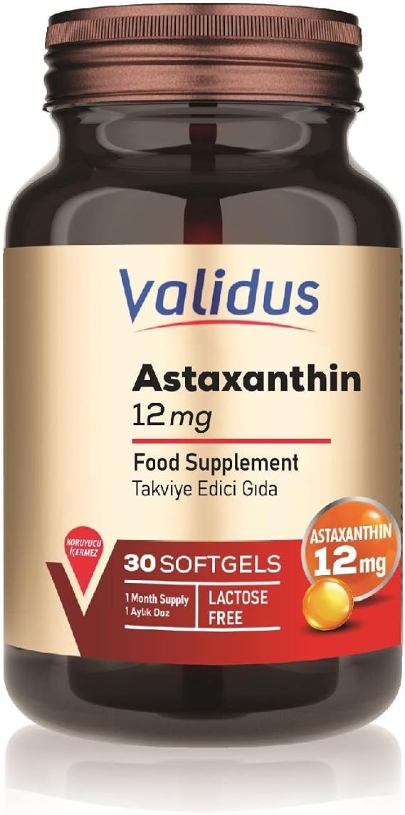 Validus Astaksantin 12 mg 30 Softgel