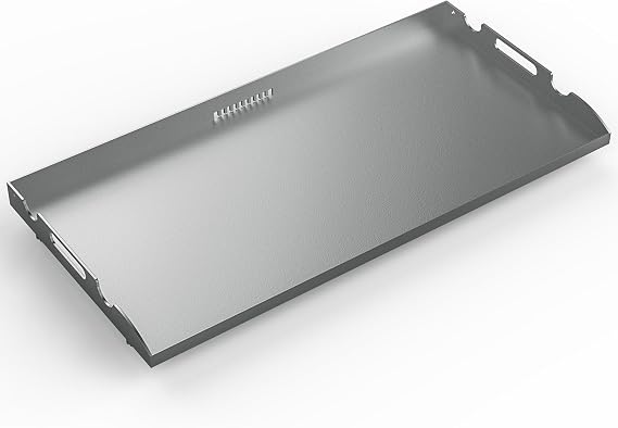 Flat Top Griddle Insert for Blackstone 36 Inch Griddle Powder Coated Steel Cooking Plate with Rear Grease System for Blackstone 1565 1554 1560 1803 1818 1825 1836