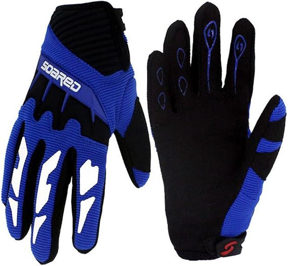 50g Kids Full Long Finger Cycling Gloves,Skateboard Gloves, Roller Skating Gloves