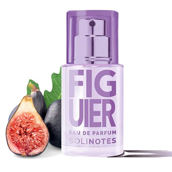 Solinotes Fig Tree Eau de Parfum, Bergamot & Rosewood, Long-Lasting, 15ml