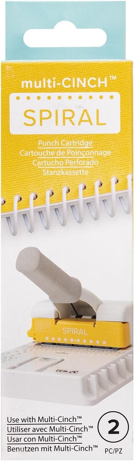 We R Memory Keepers Spiral Punch Multi Cinch Cartridge Punch - 3:1