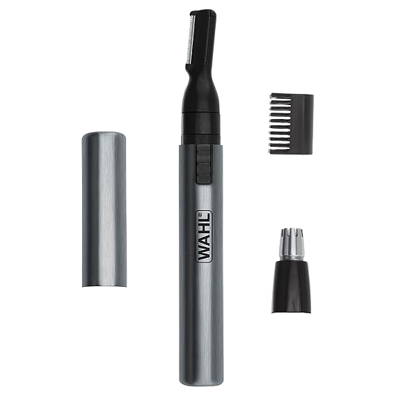 Wahl Micro Groomsman Battery Personal Trimmer for Eyebrows, Nose & Ear