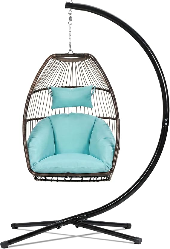 Hanging Egg Chair with Stand