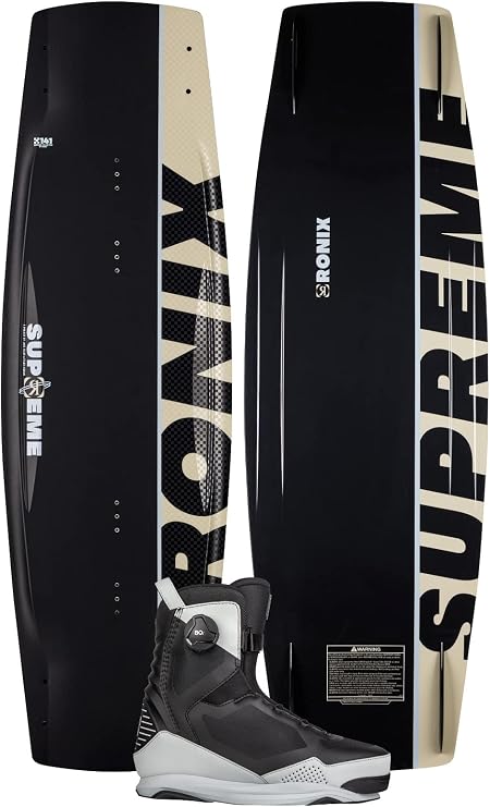 Ronix Wakeboard Package Supreme Wakeboard w/ Supreme Boa Boot