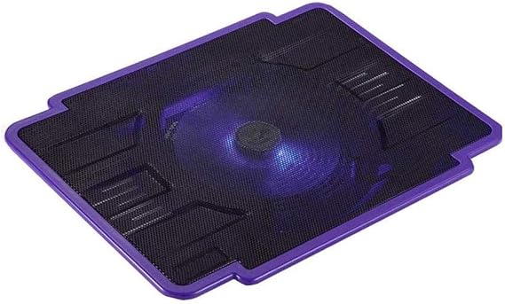 14 Inch Gaming Laptop Cooler Cooling Pad 1 Quiet Fans and LCD Screen Laptop Stand USB Cooling Pad