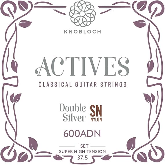 Knobloch Strings, Ambidextrous, Metallic Silver (17)