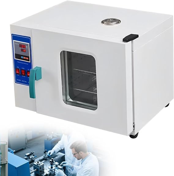 Lab Convection Oven,Capacity Lab Oven,500W 20V,with Intelligent Temperature Controller and Timer,Drying Oven,for Industrial, Schools, Research Institutes AGalvanizedwithairblast