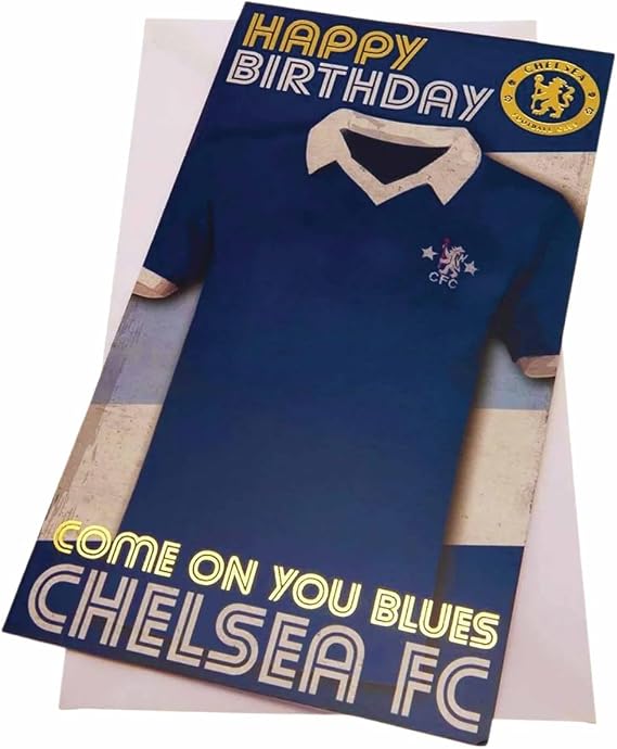 Chelsea FC Birthday Card