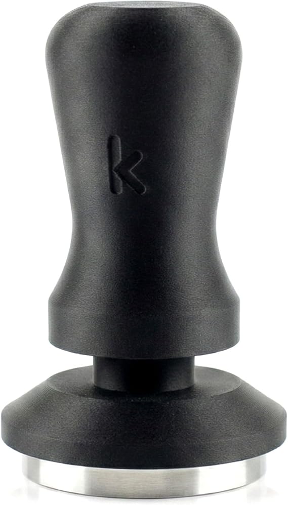 51mm Çelik Tabanlı Akıllı Espresso Tamper - Kendinden Hizalamalı Yaylı Tamper