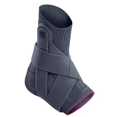 medi Levamed Active Ankle Support Right, III, Silver