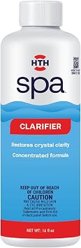 HTH Spa 86121 Clarifier, Concentrated Spa & Hot Tub Chemical for Crystal Clear Water, 16 oz