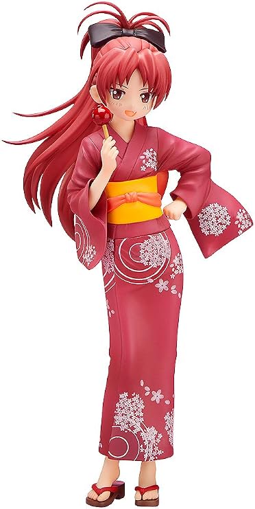 Magical Girl Madoka Magica Movie Version Aprico Sakura Yukata Ver. 1/8 Scale PVC Painted Finished Figure