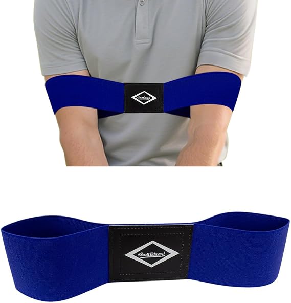 Scott Edward Pro Golf Swing Training Aid,Swing Correcting Arm Band Correct Training Swing Gesture Alignment Practice Tool for Golf Beginners,Man,Boy,Male
