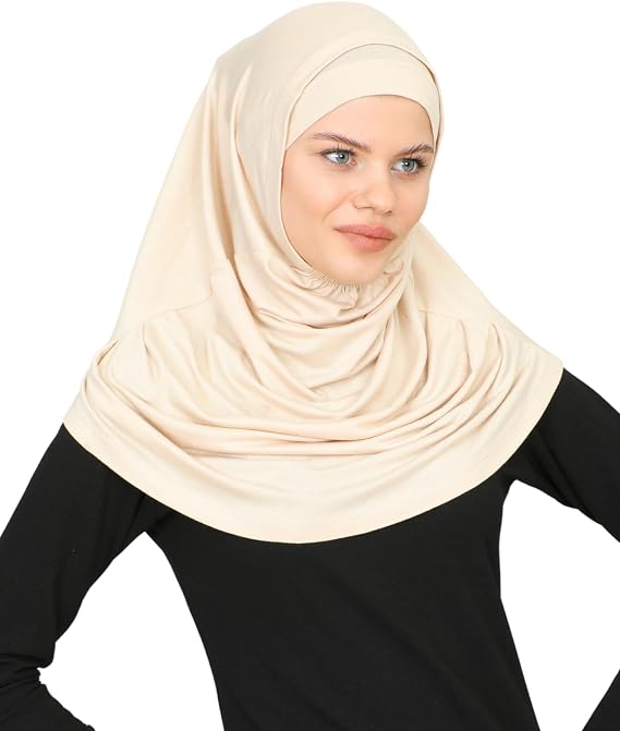 Prien Chic Ready To Wear Hijab For Women, Muslim Long Turban Undercap Set, Instant Scarf, Prayer Clothes For Girls, Abaya