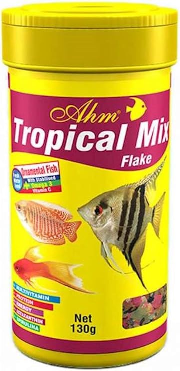 Ahm Tropical Mix Flake Food 100 ml Balık Yemi