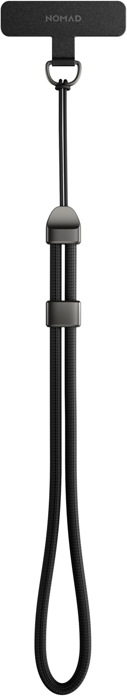 NOMAD Wrist Strap for iPhone 17, Phone Wristlet and iPhone Wrist Strap with Kevlar, Wristlet Strap and Wrist Lanyard for Phone, Cellphone Wrists Strap with Electroplated Metal Hardware Black