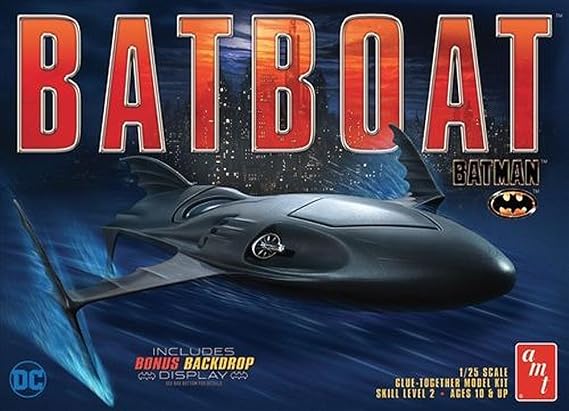 Batman Returns AMT Batboat Model Kit