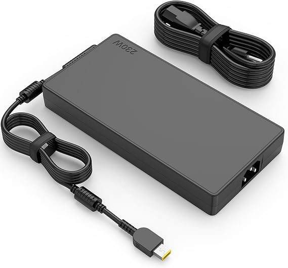 GKLSPL 230W Laptop Charger Compatible with Lenovo Legion 5 7 5P S7 15ach6 | For Lenovo Legion 5 7 5P C7 S7 Y540 Y545 Y740 Y730 Y900 Y910 Y920 Y7000 Thinkpad P1 P73 P53 P72 P52 P71 P51 P70 Power Adapter